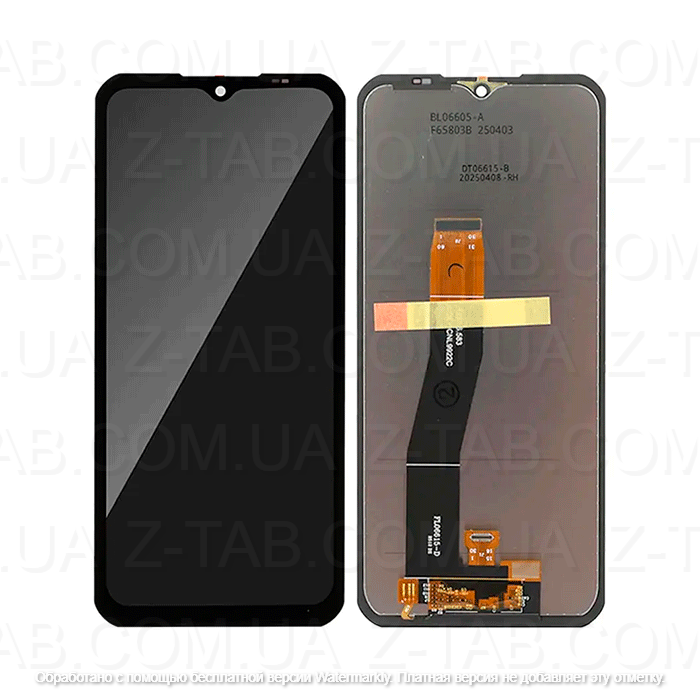 modul-displej-sensor-oukitel-wp55--wp55-pro-black Модуль, дисплей+сенсор oukitel wp55 / wp55 pro черный